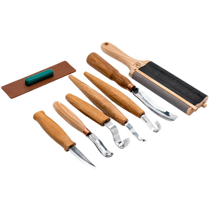 Beaver Craft Spoon Carving Set Beaver Craft S54 Wood Carving Set + accessories