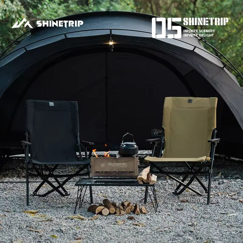 山趣（やましゅみ） SHINETRIP シャイントリップ #05 Series Comfortable Folding Chair ハイバック フォールディングチェア（A508-H00 / A508-T00）