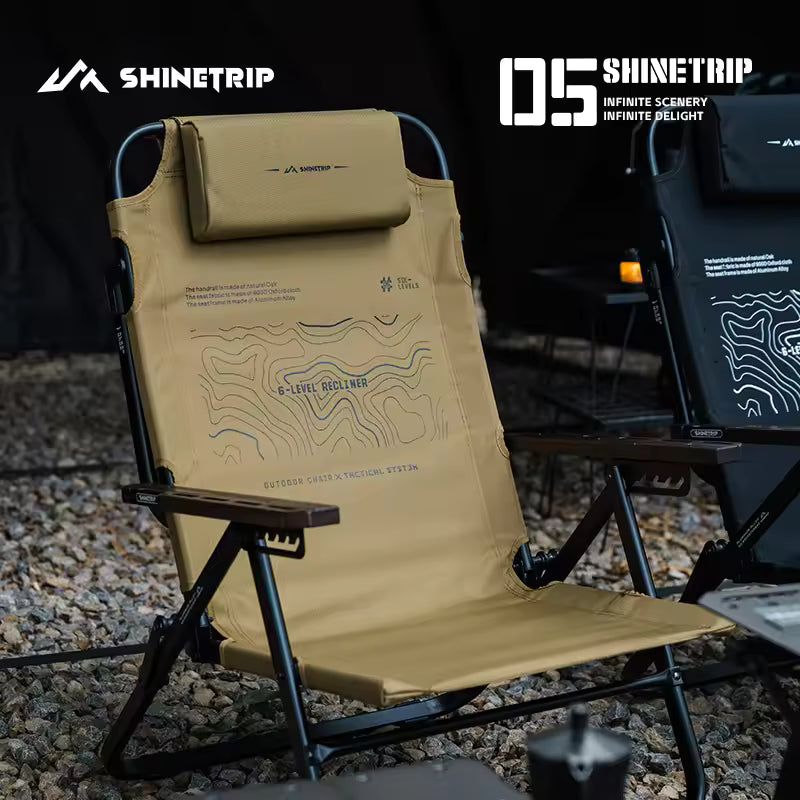 山趣 SHINETRIP #05 6段階調整 フォールディングラウンジチェア 山趣 SHINETRIP #05 6段階調整 フォールディングラウンジチェア
