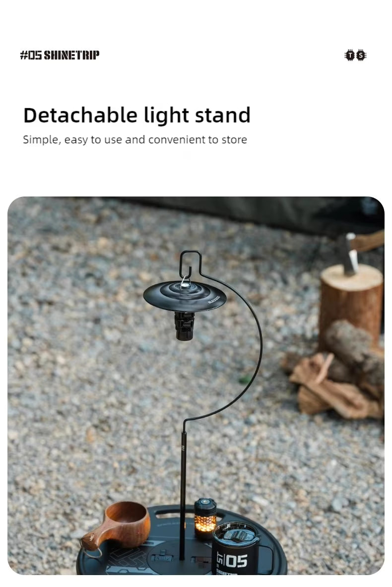 山趣（やましゅみ） SHINETRIP シャイントリップ #05 Series Tactical Lifting Dual-use Round Table デュアルユース ラウンドテーブル（A553-D00 / A553-H00）