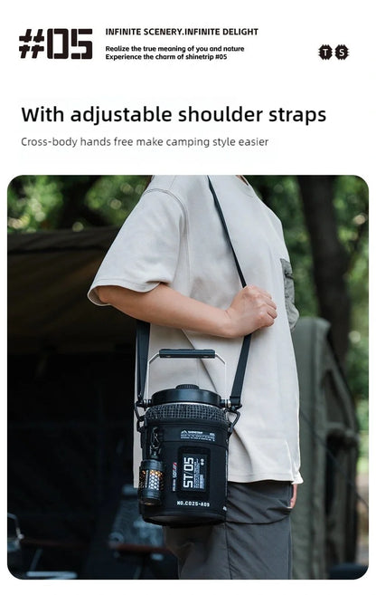 山趣（ShineTrip） #05シリーズ タクティカル アイスバケットバッグ＆バケットバッグ（5L／12.9L）