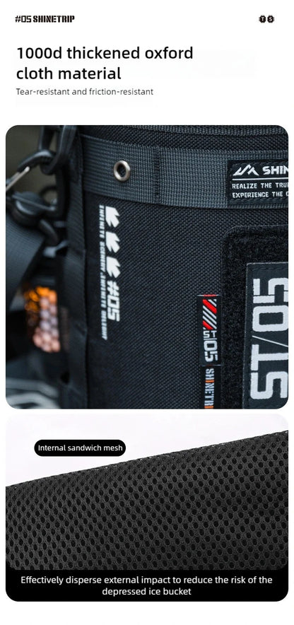 山趣（ShineTrip） #05シリーズ タクティカル アイスバケットバッグ＆バケットバッグ（5L／12.9L）