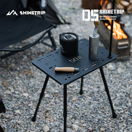 山趣（やましゅみ） SHINETRIP シャイントリップ #05 Series 1-Unit Tactical Stool & Tactical Side Table ワンユニット タクティカル スツール／サイドテーブル（A496-A00 / A496-T00）