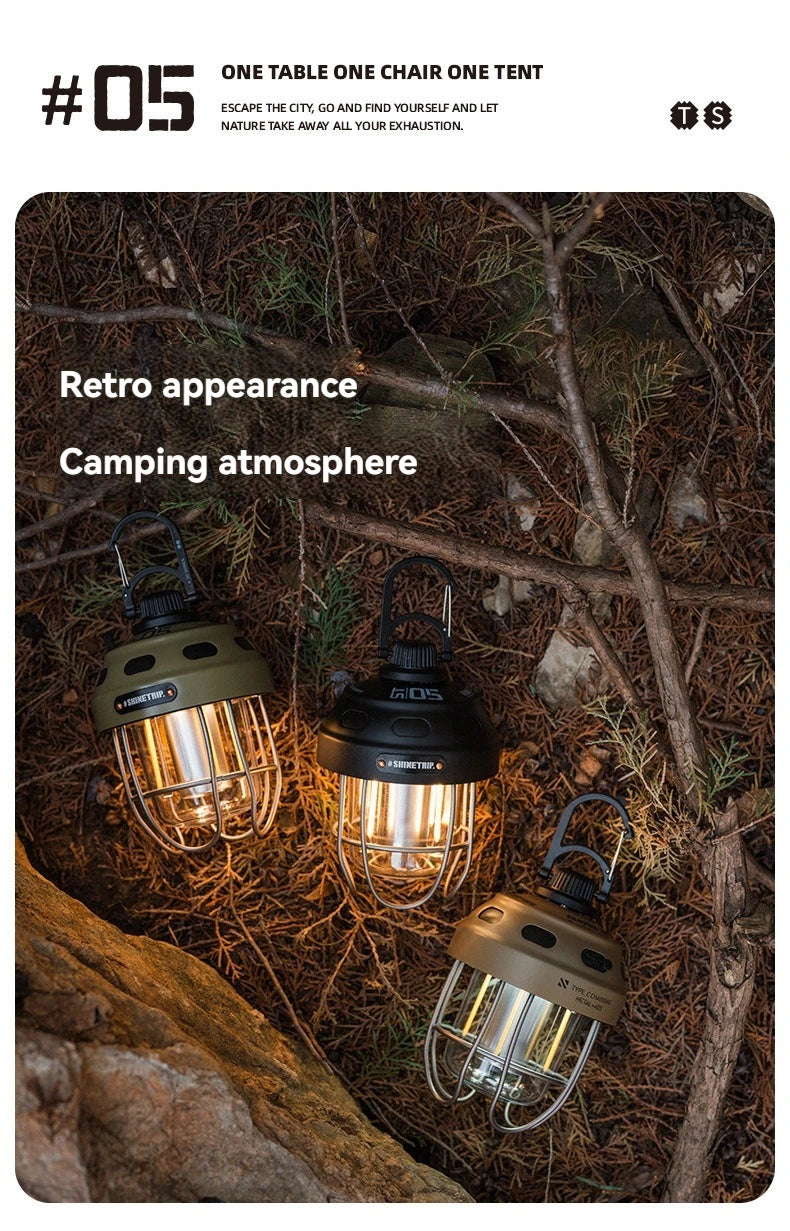 山趣（ShineTrip） ST-05シリーズ ナットライト（Nut Light）3色（Black／Green／Sand）