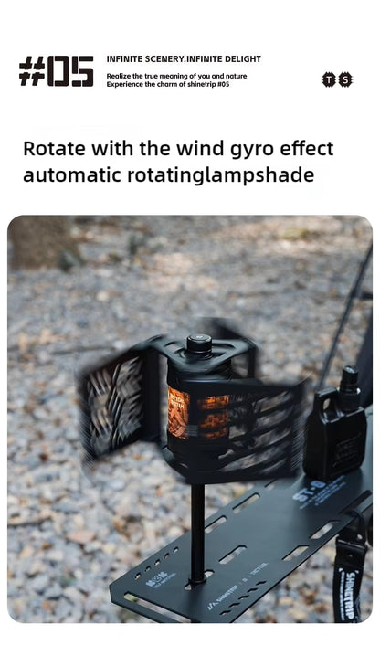 山趣（ShineTrip） ST-05シリーズ Shadow ランプシェード（A556-H00 / Black）