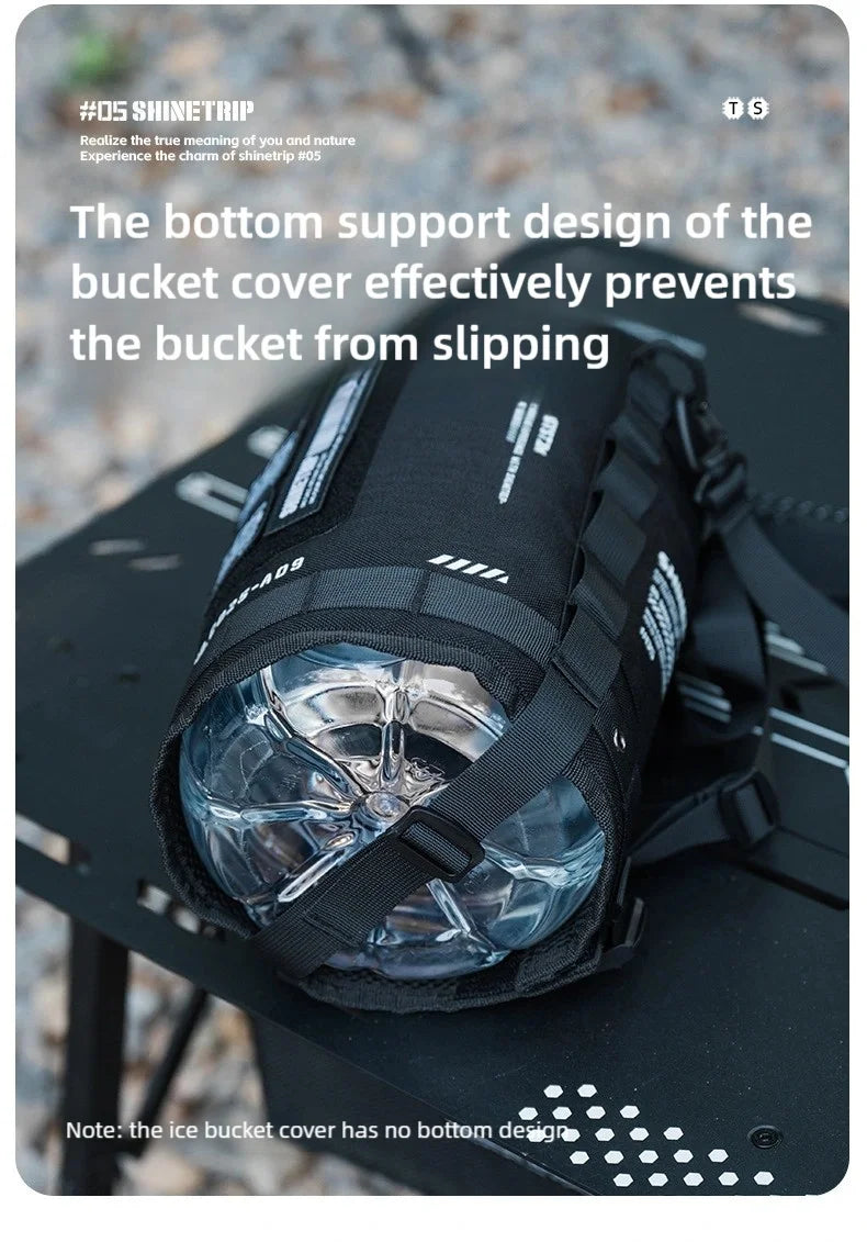 山趣（ShineTrip） #05シリーズ タクティカル アイスバケットバッグ＆バケットバッグ（5L／12.9L）