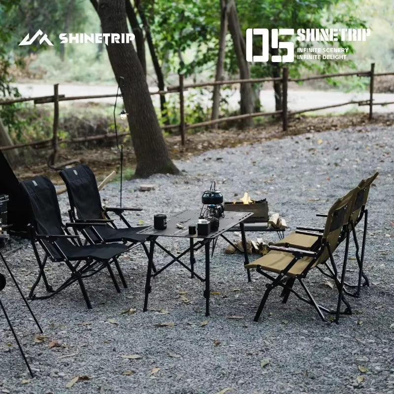 山趣（やましゅみ） SHINETRIP シャイントリップ #05 Series Comfortable Folding Chair ハイバック フォールディングチェア（A508-H00 / A508-T00）