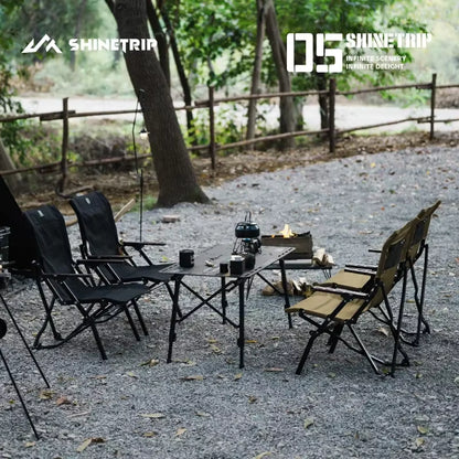 山趣（やましゅみ） SHINETRIP シャイントリップ #05 Series Comfortable Folding Chair ハイバック フォールディングチェア（A508-H00 / A508-T00）