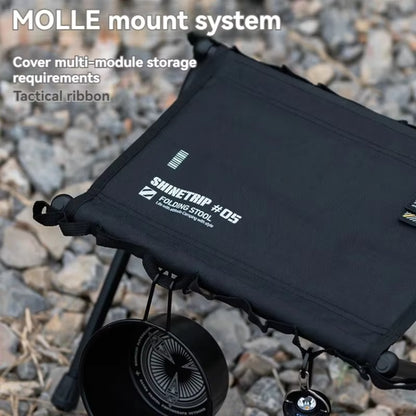 山趣（やましゅみ） SHINETRIP シャイントリップ #05 Series Ultra-Light Tactical Stool-L 超軽量 タクティカルスツール Lサイズ（A492-H0L / A492-D0L / A492-T0L）