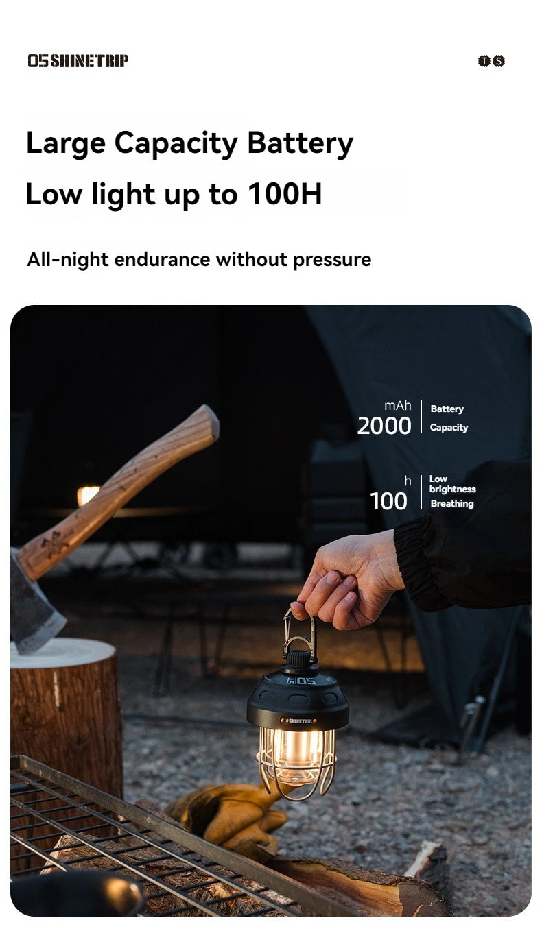 山趣（ShineTrip） ST-05シリーズ ナットライト（Nut Light）3色（Black／Green／Sand）