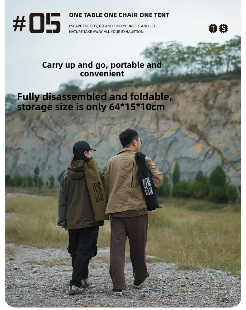 山趣（やましゅみ） SHINETRIP シャイントリップ #05 Series Kermit Chair カーミットチェア風 フォールディングチェア（A468-H00 / A468-T00）