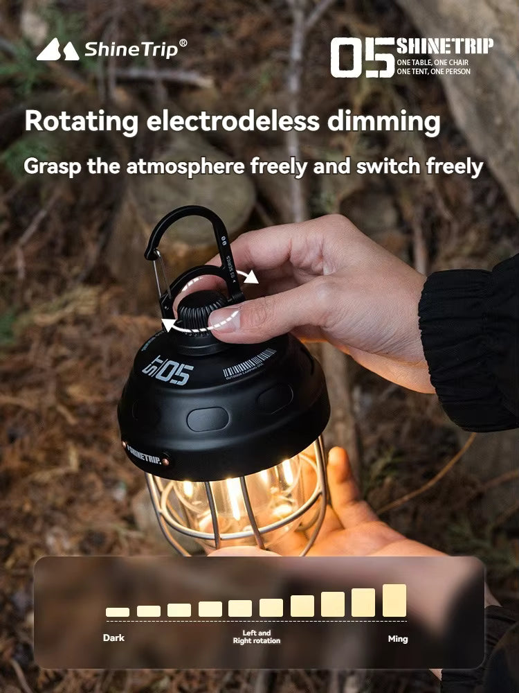 山趣（ShineTrip） ST-05シリーズ ナットライト（Nut Light）3色（Black／Green／Sand）