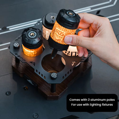 山趣（ShineTrip） ST-05シリーズ ランプアレイ（タクティカル ロールーム／ウォードメイン）ブラック