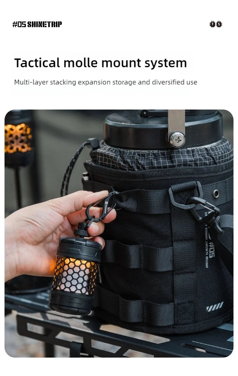 山趣（ShineTrip） #05シリーズ タクティカル アイスバケットバッグ＆バケットバッグ（5L／12.9L）