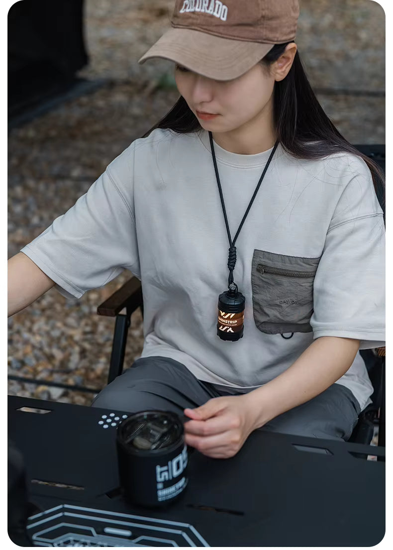 山趣（ShineTrip） ST-05 タクティカルシステム 19灯用ランヤード（ロング／ショート）＆ST-6 1/4回転リングスクリュー