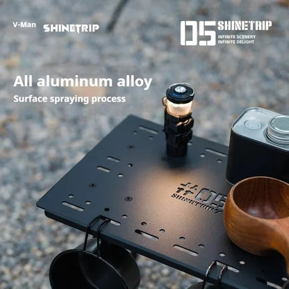 山趣（やましゅみ） SHINETRIP シャイントリップ #05 Series 1-Unit Tactical Stool & Tactical Side Table ワンユニット タクティカル スツール／サイドテーブル（A496-A00 / A496-T00）