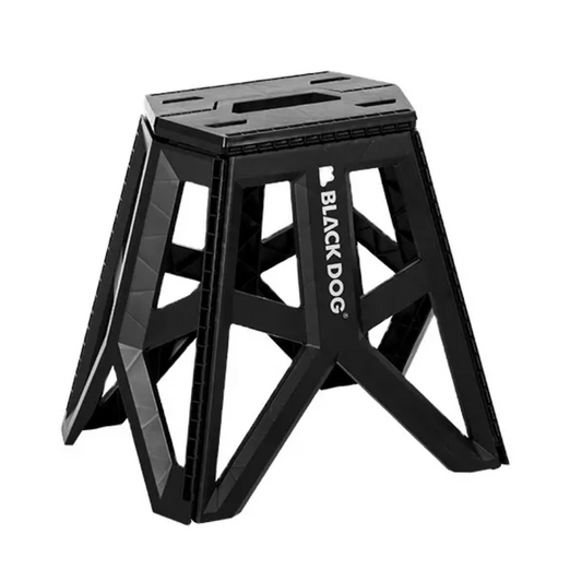 BLACKDOG Black Dog Folding Stool Plastic Stool Camping Chair