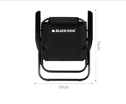 BLACKDOG Black Dog Single Folding Chair CBD2300JJ018