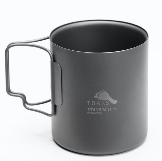 トークス チタンダブルマグカップ 370ml TOAKS Titanium 370ml Double Wall Cup CUP-370-DW