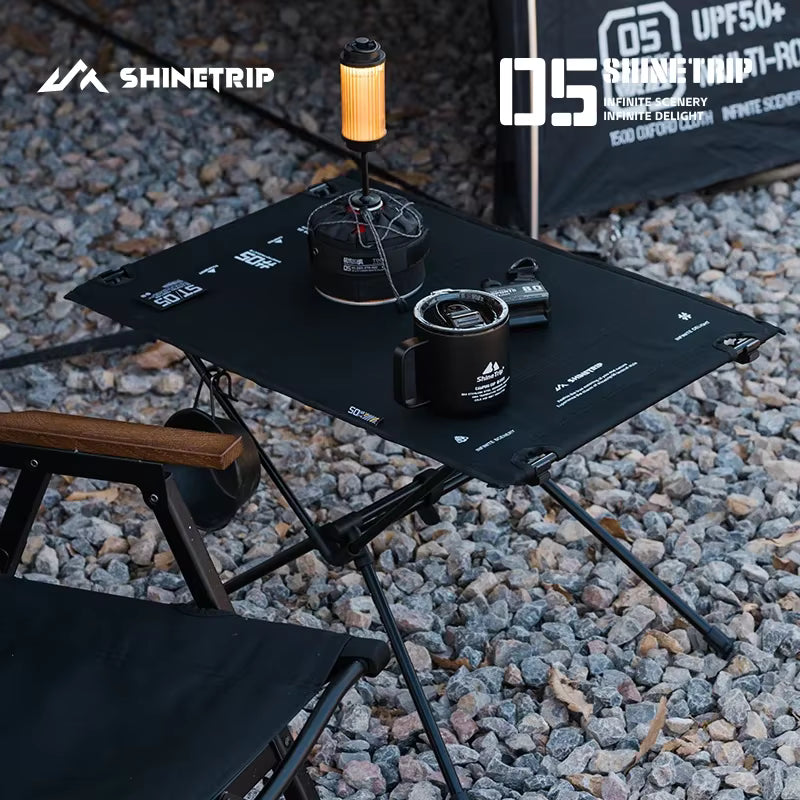 山趣（やましゅみ） SHINETRIP シャイントリップ #05 Series Tactical Folding Cloth Table タクティカル フォールディング クロステーブル（A523-H00 / A523-D00 / A523-T00）