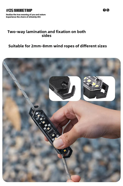 山趣（ShineTrip） ST-05シリーズ 風ロープ警告ライト（ウィンドロープ・ワーニングライト）