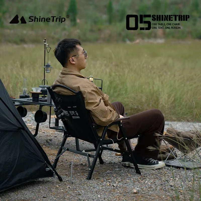 山趣（やましゅみ） SHINETRIP シャイントリップ #05 Series Kermit Chair カーミットチェア風 フォールディングチェア（A468-H00 / A468-T00）