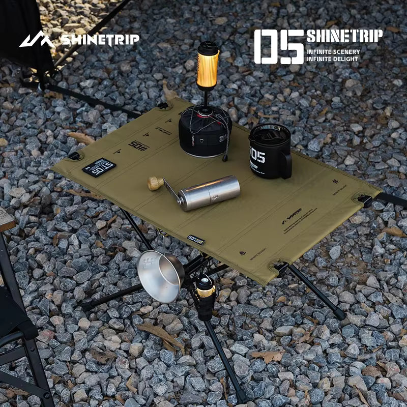 山趣（やましゅみ） SHINETRIP シャイントリップ #05 Series Tactical Folding Cloth Table タクティカル フォールディング クロステーブル（A523-H00 / A523-D00 / A523-T00）