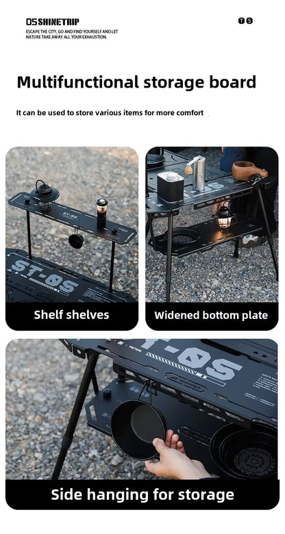 SHINETRIP 05シリーズ タクティカル スケートボードテーブル IGTフレームセット（S/M/L・2タイプ）