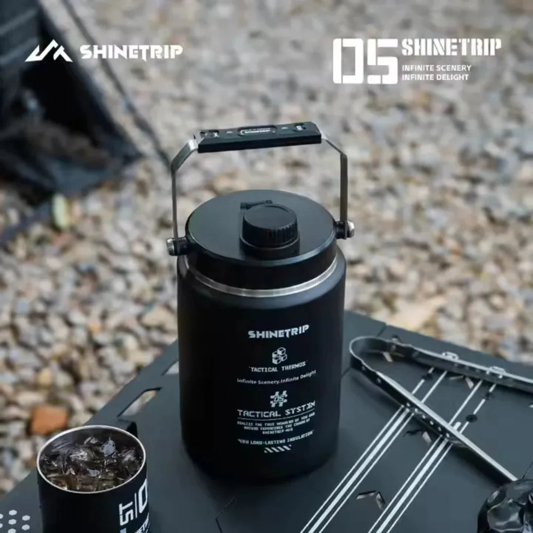 山趣（ShineTrip） #05シリーズ タクティカル アイスバケット 304ステンレス 48時間保冷