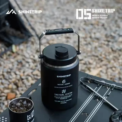 山趣（ShineTrip） #05シリーズ タクティカル アイスバケット 304ステンレス 48時間保冷