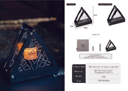 山趣（ShineTrip） ST-05シリーズ タクティカルトライアングルライトボックス（2タイプ） Gate of Time and Space／Tactical Zone