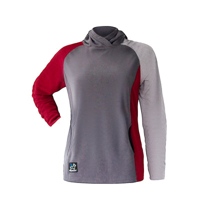 SkyGOAT（スカイゴート）CAMP Hoodie レディース｜GOATgrid マイクログリッドフリース フーディー