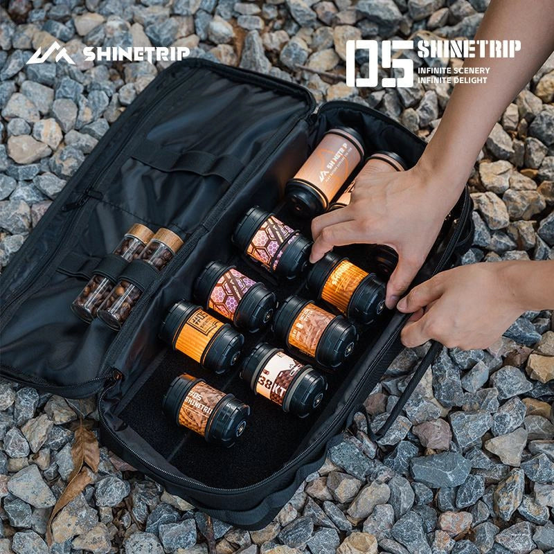 山趣（ShineTrip／やましゅみ）ST-05 タクティカルマジックチェンジバッグ｜モジュール交換式ギア収納バッグ（本体＋3モジュール）