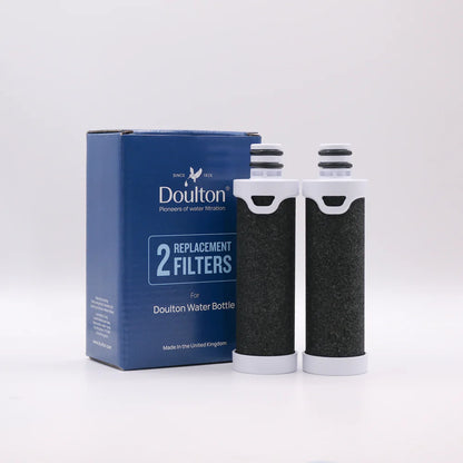 Doulton（ドルトン） Water Filter Bottle ウォーターフィルターボトル 580ml（フィルター付き）／交換フィルター4本セット W9310014 / W9310015 / W9310016 / W9124005