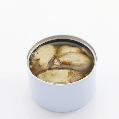 千葉産直サービス おくの牡蠣 岡山県邑久町産 牡蠣蒸し煮缶 150g 無添加牡蠣缶