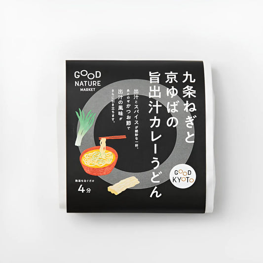 GOOD NATURE MARKET グッドネイチャーマーケット 九条ねぎと京ゆばの旨出汁カレーうどん 10個セット 即席うどん