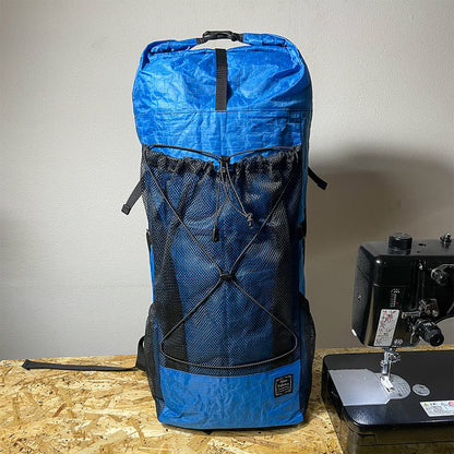 Ajito Fabrics UL Backpack 30L DCF Hybrid 2.92oz Blue