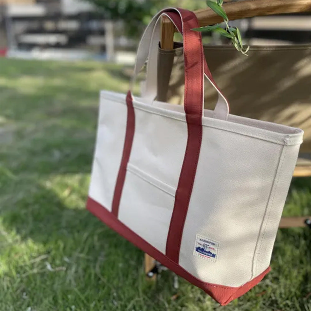 ALBERTON 25oz Duck Off-White Tote Bag, Medium Size