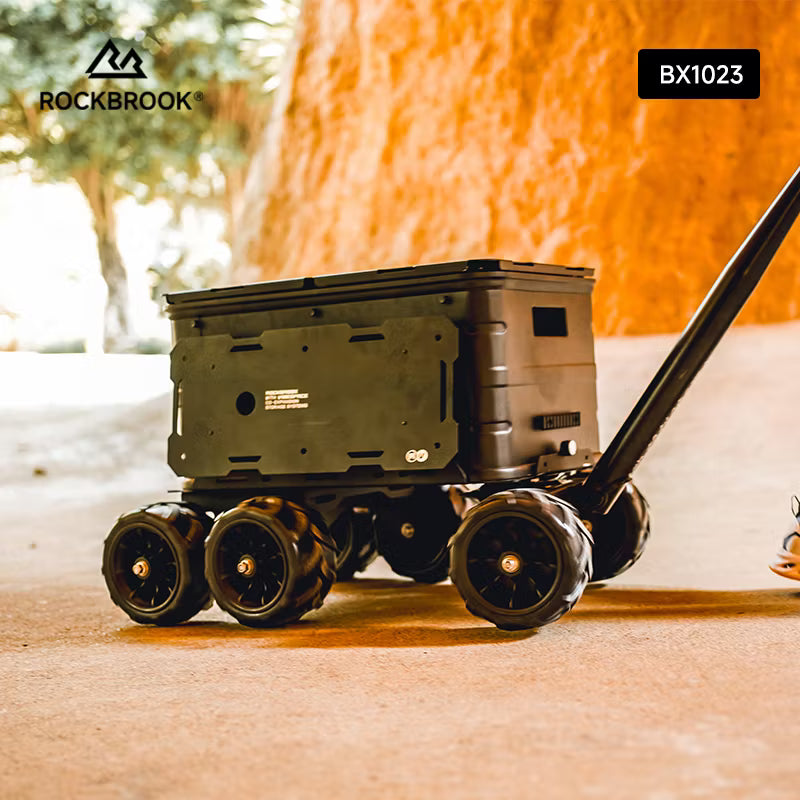 ロックブルック 50Lブラックアルミワゴンボックス Rockbrook 50L BLACK Aluminium Wagon Box KARGO SUPERPLAY BX1023