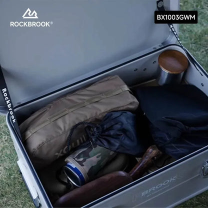 ロックブルック 50Lアルミストレージボックス Rockbrook 50L Aluminum Storage Box STARVEI BX1003