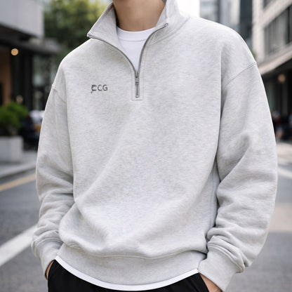CCG Half Zip Sweatshirt – Embroidery