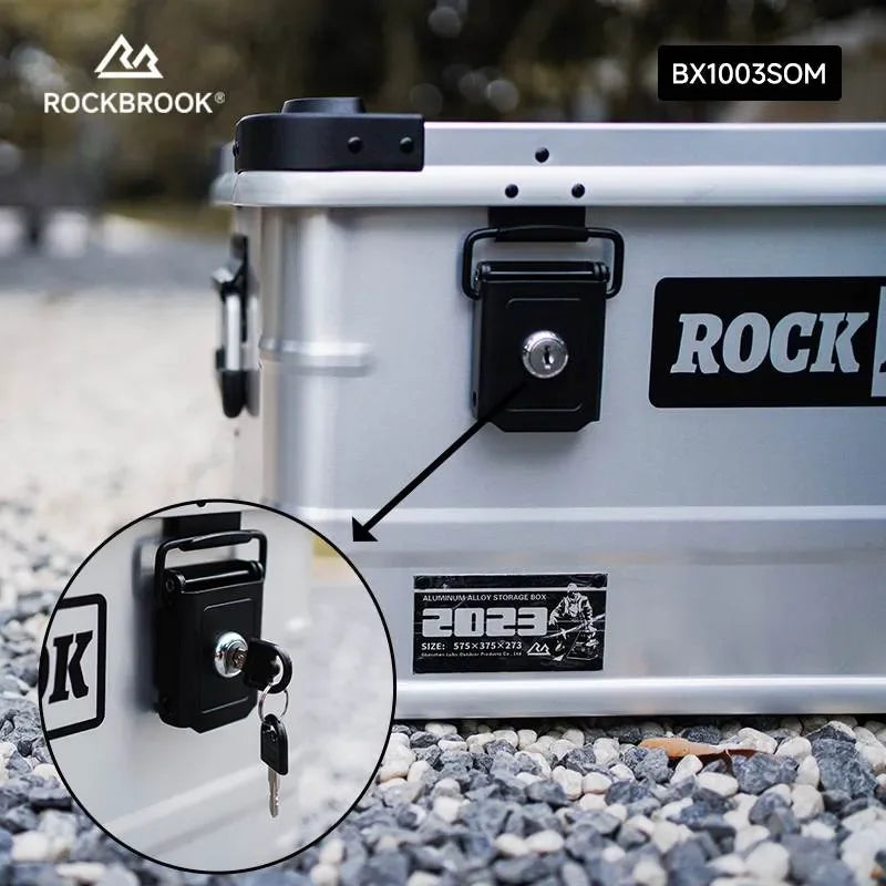 ロックブルック 50Lアルミストレージボックス Rockbrook 50L Aluminum Storage Box STARVEI BX1003