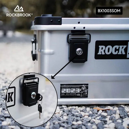 ロックブルック 50Lアルミストレージボックス Rockbrook 50L Aluminum Storage Box STARVEI BX1003