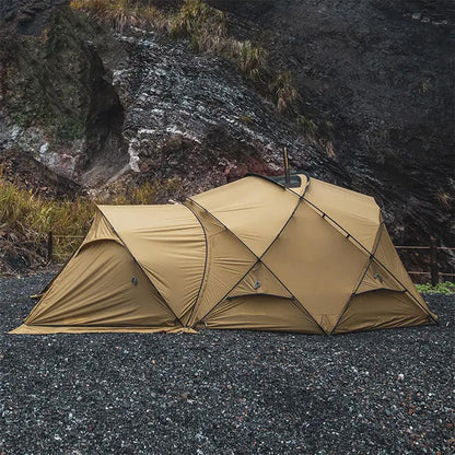 Big Bear Camping Tent CT-01 ビッグベア 5人用 ファミリーテント 拡張ルーム グランピングテント