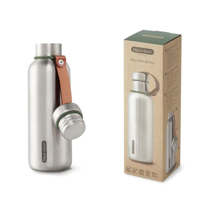 Black Blum Insulated Bottle S (500ml) Stainless Steel Bottle black+blum stainless steel bottle