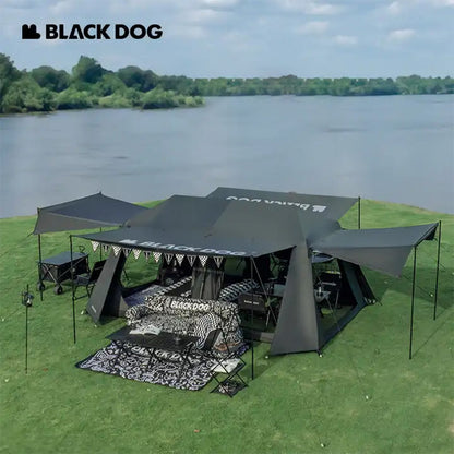 BLACKDOG 2 Room Automatic Quick Open Tent Black Dog 2 Room Automatic Quick Open Tent