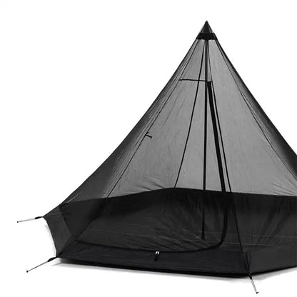 BLACKDOG Tepee Tent Black Dog Teepee Tent for 5-8 People