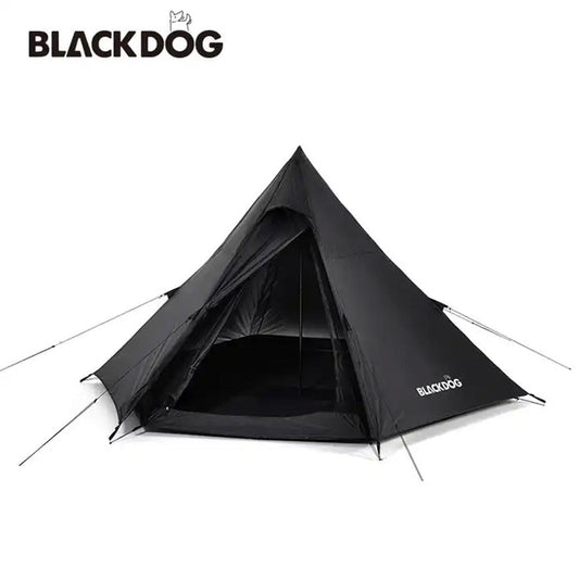 BLACKDOG Tepee Tent Black Dog Teepee Tent for 5-8 People