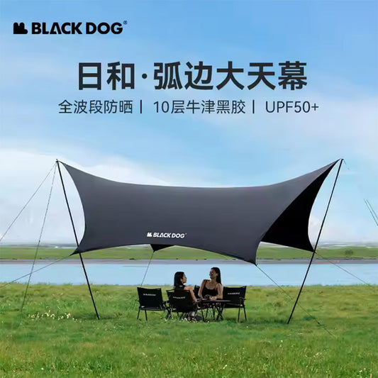 BLACKDOG 大型乙烯基天篷防水布遮陽篷