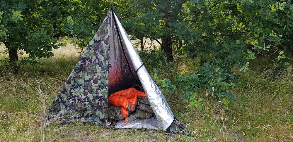 BUSHMEN Travel Gear THERMO Tarp camo Bushmen Travel Gear Thermo Tarp camo